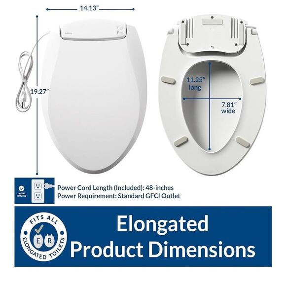 BEMIS Radiance heated night light seat - Picture 1 of 6